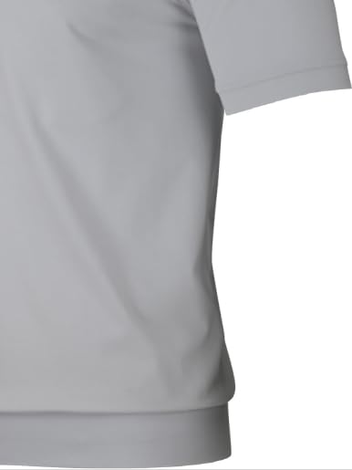 Herren Poloshirt Kurzarm, Polohemd, Gestreifte Blousonshirt mit Brusttasche aus Baumwoll-Mix (M bis 3XL)