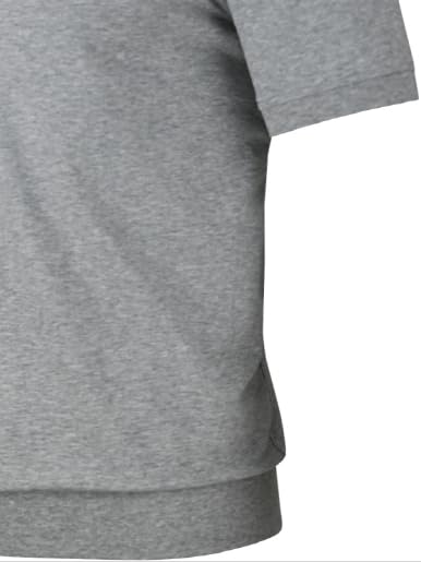 Herren Poloshirt Kurzarm, Polohemd, Gestreifte Blousonshirt mit Brusttasche aus Baumwoll-Mix (M bis 3XL)