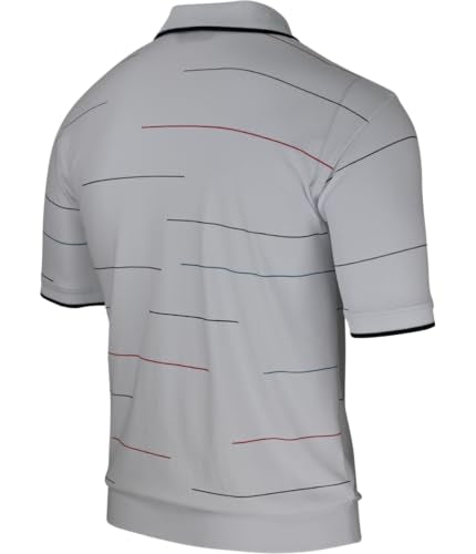 Herren Poloshirt Kurzarm, Polohemd, Gestreifte Blousonshirt mit Brusttasche aus Baumwoll-Mix (M bis 3XL)