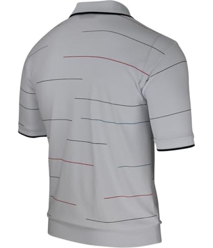 Herren Poloshirt Kurzarm, Polohemd, Gestreifte Blousonshirt mit Brusttasche aus Baumwoll-Mix (M bis 3XL)